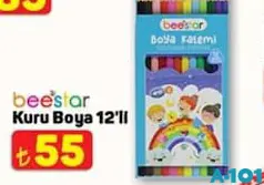 BEESTAR KURU BOYA 12'Lİ indirimli fiyat BEESTAR KURU BOYA 12'Lİ fiyat ve kampanya bilgisi